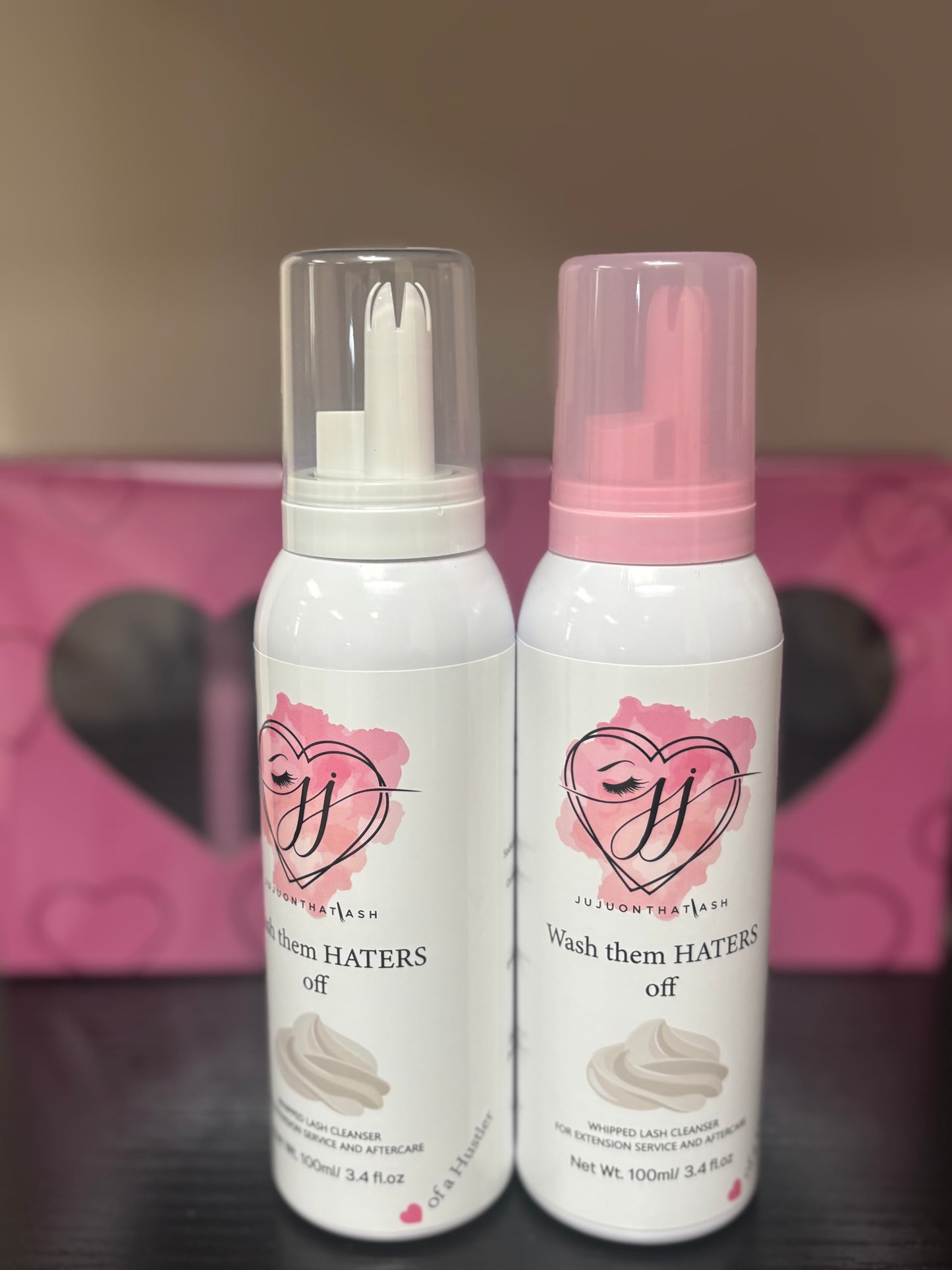 Wash them haters off lash  cleanser