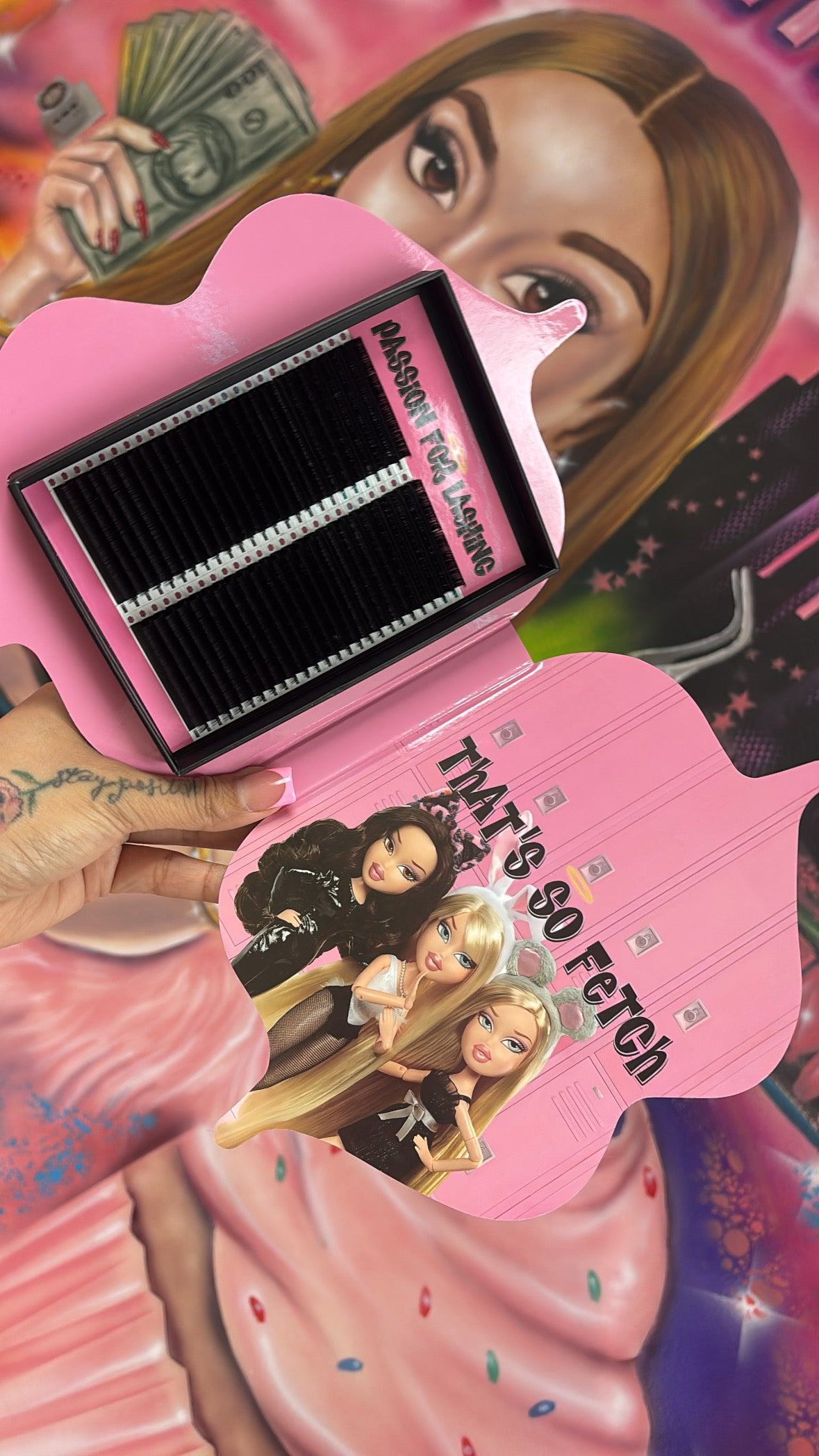 Brat lip cashmere box