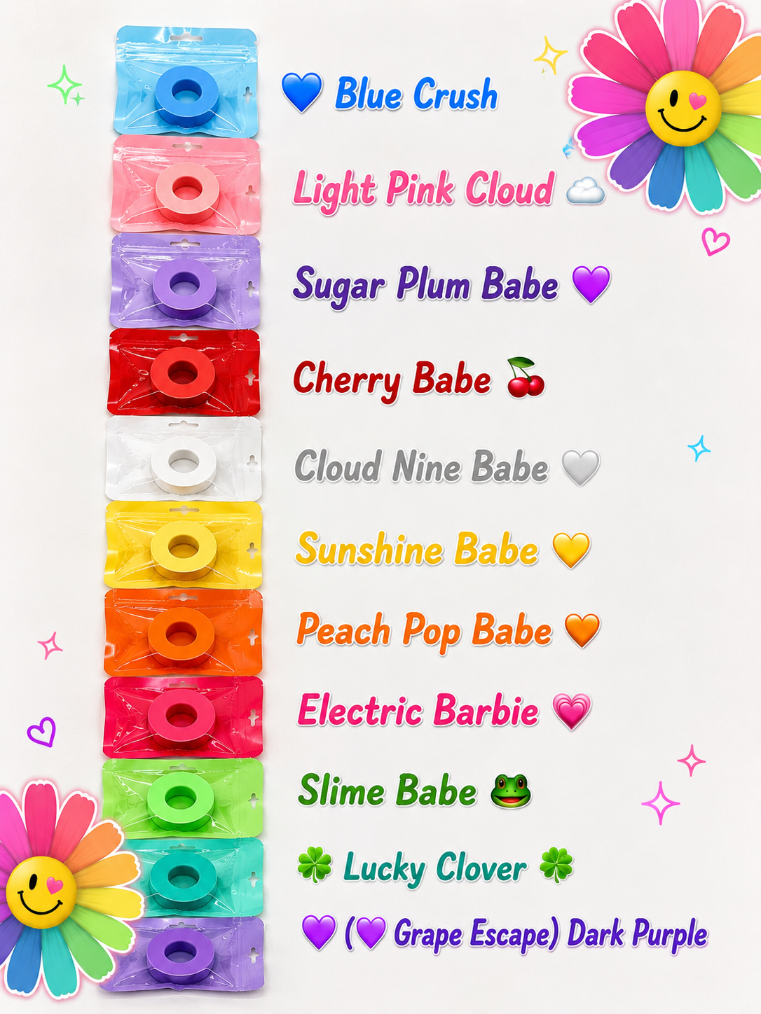 BRIGHT AF RAINBOW TAPE 🩵